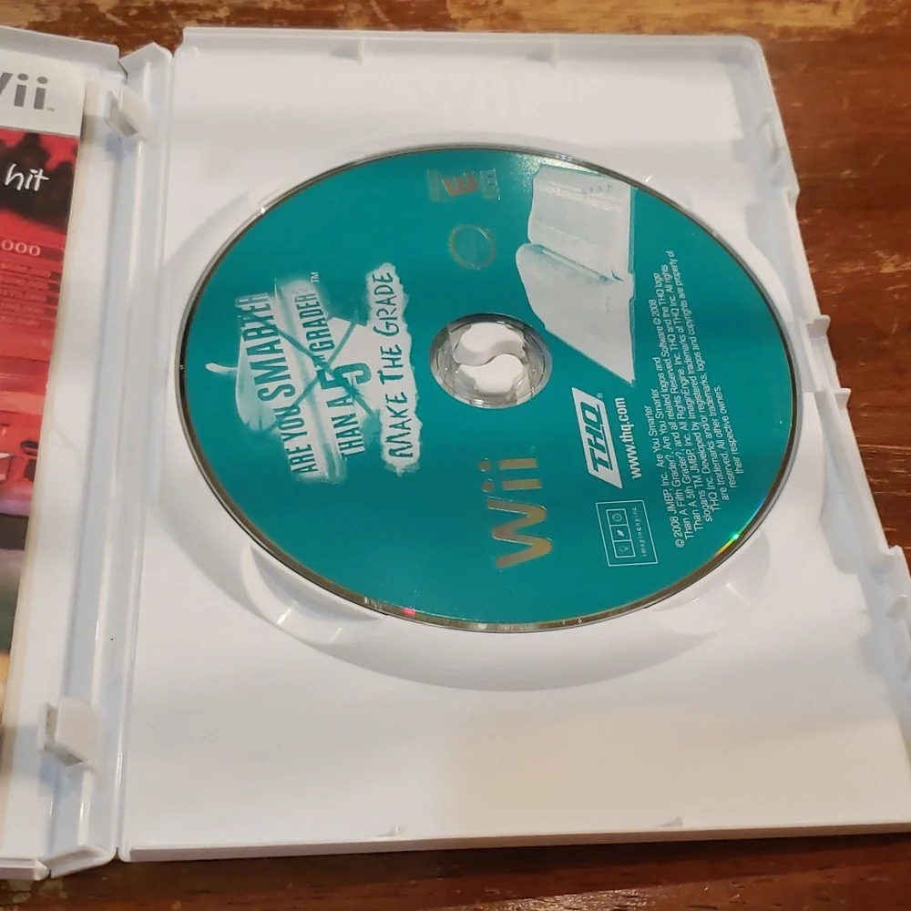 ❤ NINTENDO WII ARE YOU SMARTER THAN A 5TH GRADER VIDEO‎ GAME 2007